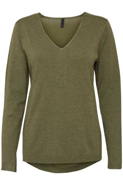 Billede af Pulz Sara Pullover Green 50204127