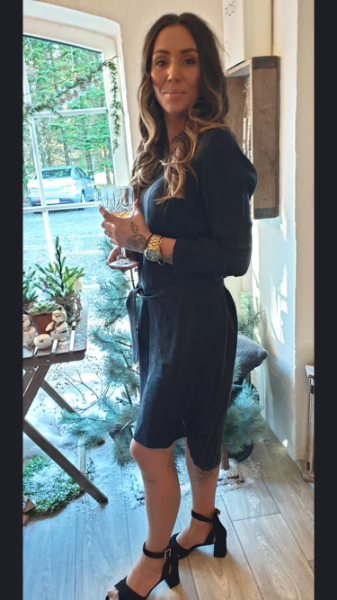 Billede af Coster Copen. Dress W. stripe BLK