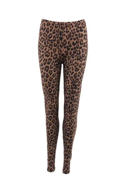 Billede af Black Colour Leggings Loe Brun 