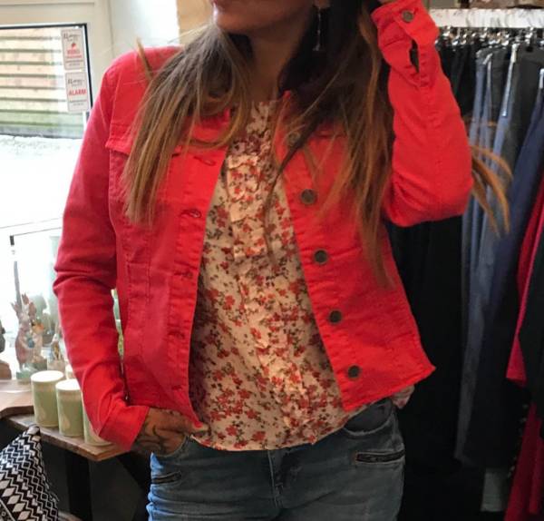 Billede af Pulz Suvi jakke Tomat 50204605