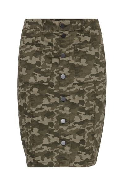 Billede af Fransa Frivcamo Skirt t Army