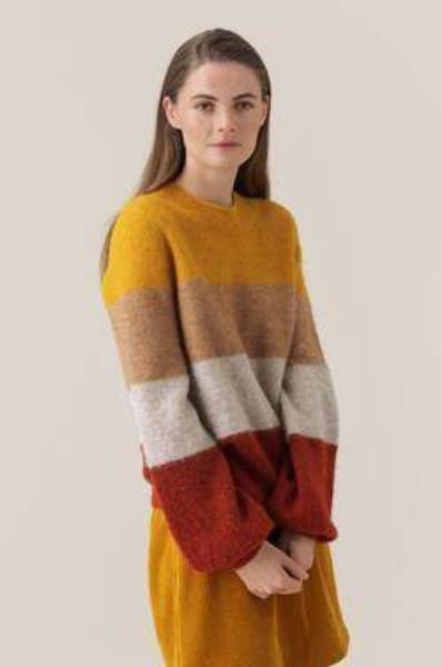 Billede af Second Female Maville Knit Strib