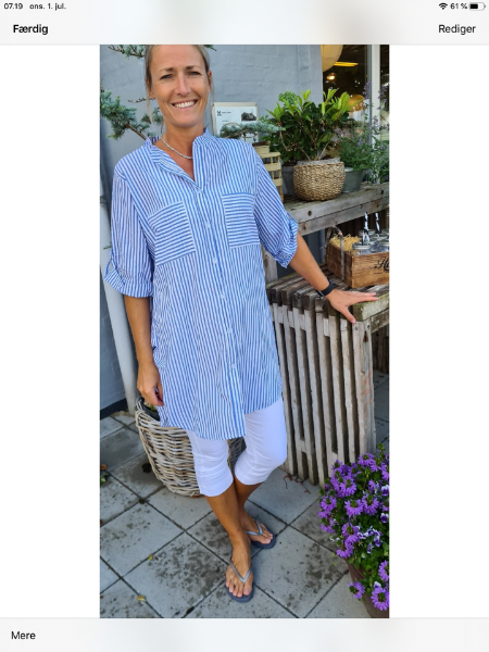 Billede af Copenhagen Luxe Shirt Strib 1150