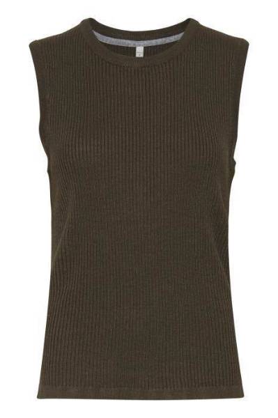 Billede af Pulz Sara Vest  Brun 50205909