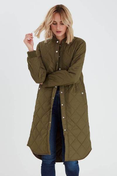 Billede af Pulz Zelina Jakke Army Long 5020602