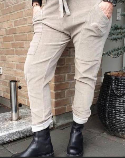 Billede af Marta Pant Velour Sand
