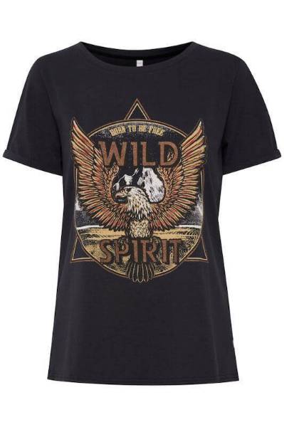 Billede af Pulz Gudrun Tee BLK 50205964