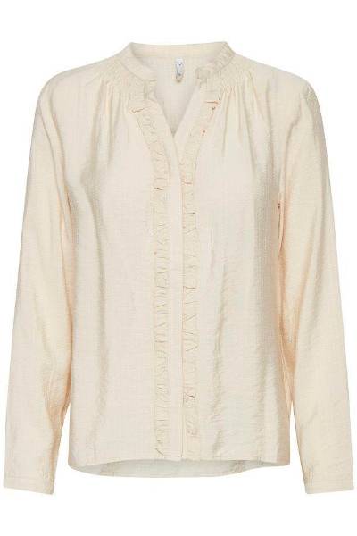 Billede af Pulz Jada Shirt Cream 50205664