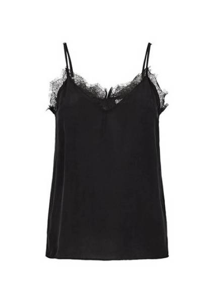 Billede af Second Female Macy Strap Top BLK