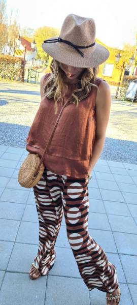Billede af Masai Edani Top Brown 1003521