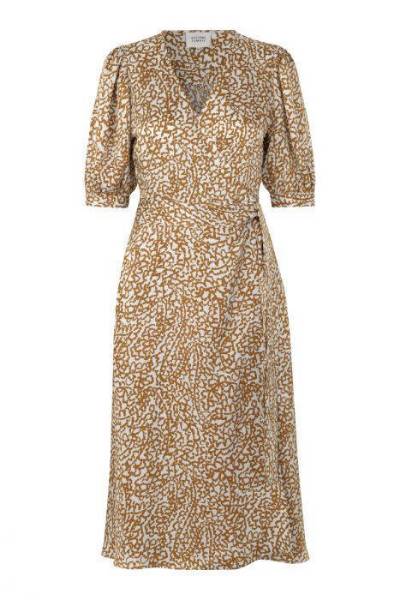Billede af Second Female Wrap Dress Bronze