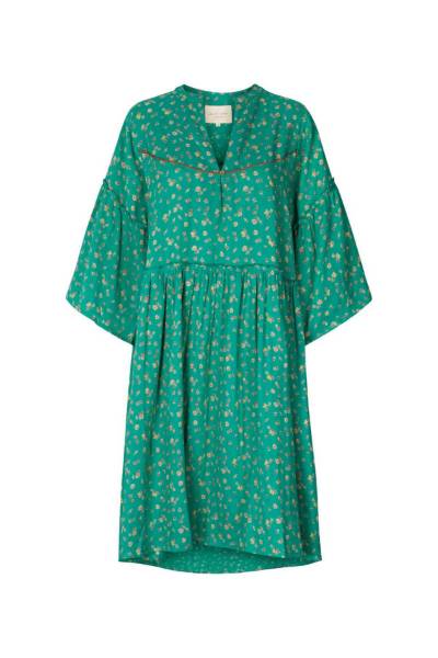 Billede af Lollys Laundry Dress Feline Green