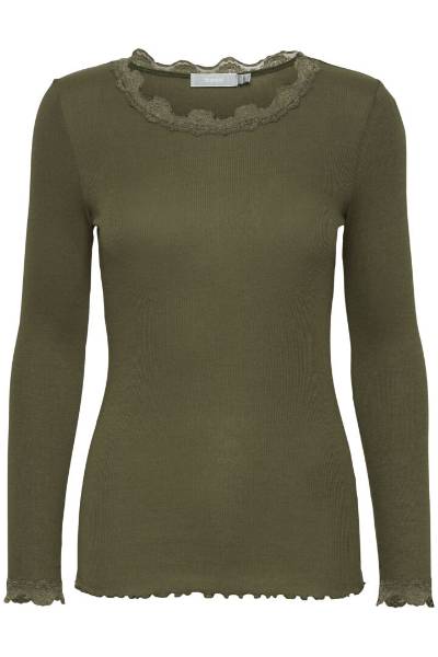 Billede af Fransa Hizamond T-shirts Oliven 