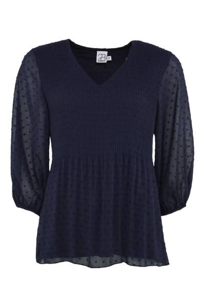 Billede af 2-Biz Toby Shirt Plisse Navy