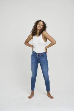 Vis detaljer for Pulz Anna Jeans Skinny Light Blue Billede af Pulz Anna Jeans Skinny Light Blue