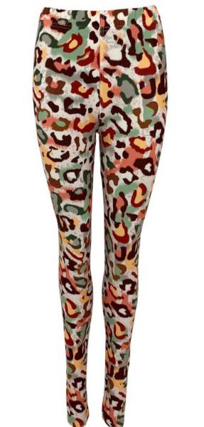 Billede af Black Colour Robyn Printed Leggings