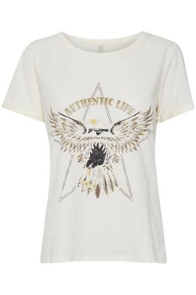 Billede af Pulz Junet Tee Creme