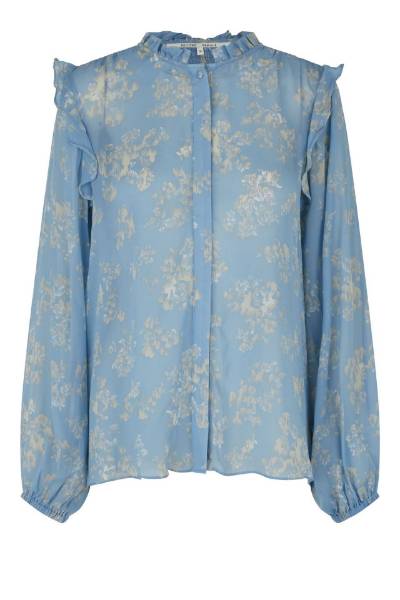 Billede af Second Female Aster Shirt Blue