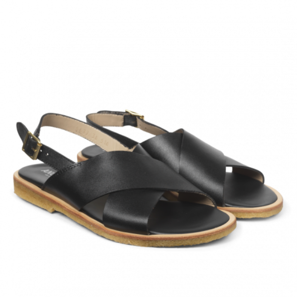 Billede af Angulus Sandal Kryds Blk 5637-101