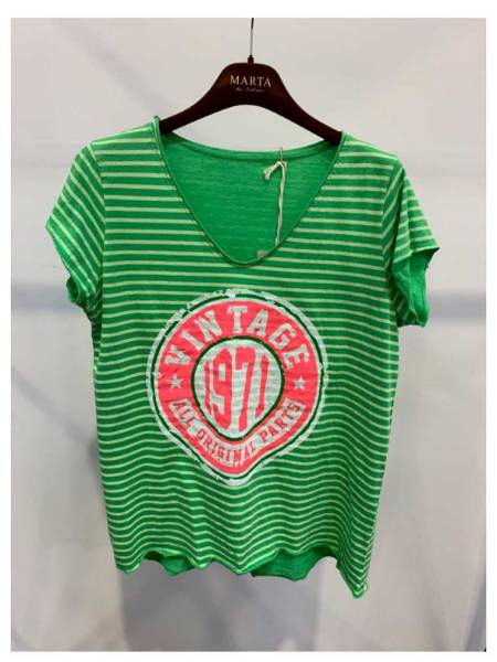 Billede af Marta Gucci Stripe Tshirt