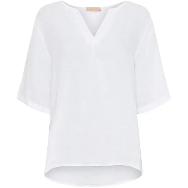Billede af Marta Shirt Hvid Hør 8383