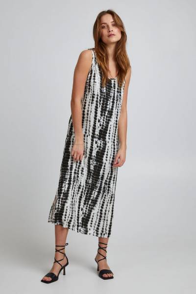 Billede af Pulz Nelly Dress Tie Dye BLK 5020429