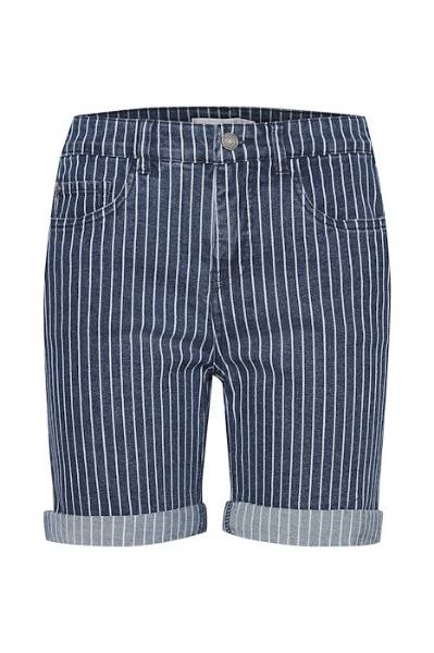Billede af Fransa Stripe Shorts Denim