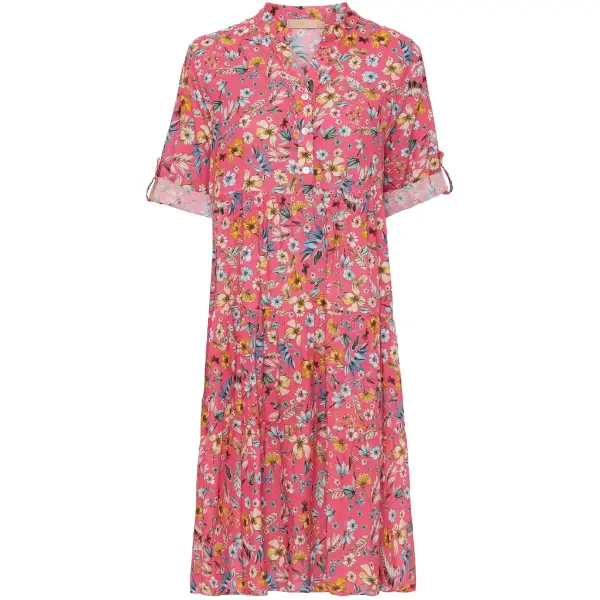 Billede af Marta Dress Flower Fuxia 2869
