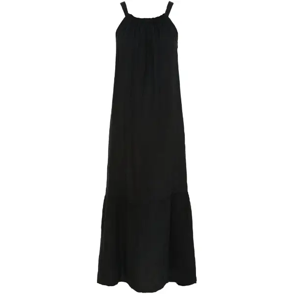 Billede af Marta Dress Strop Black  Hør 92431