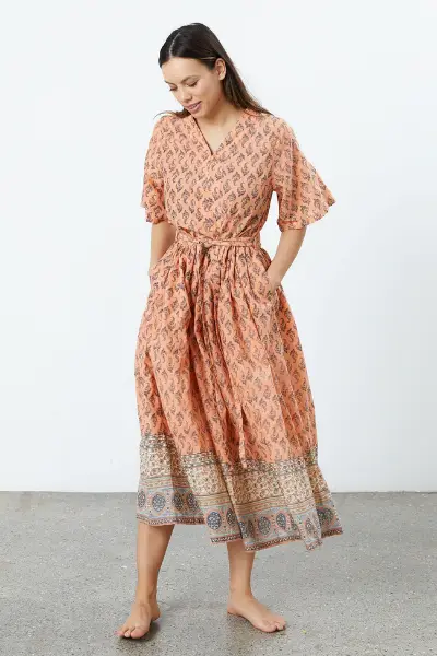 Billede af Lollys Laundry Sumia Dress Coral