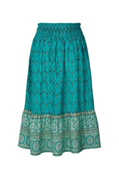 Billede af Lollys Laundry Tanya Skirt Green