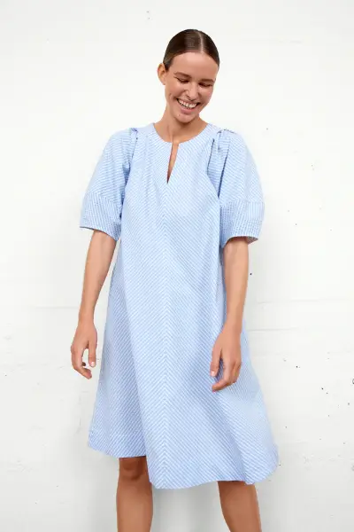 Billede af Second Female Cairo Dress Strib