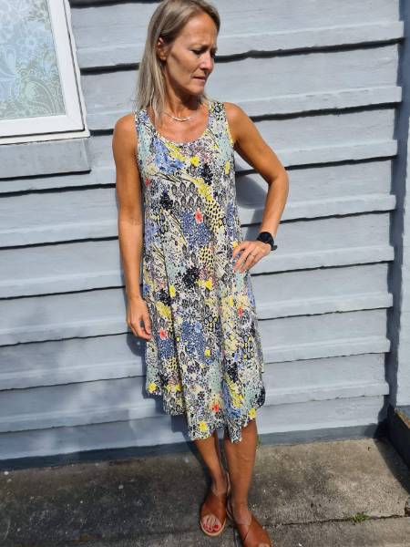 Billede af Masai Oculla dress BlueFlowe1005686