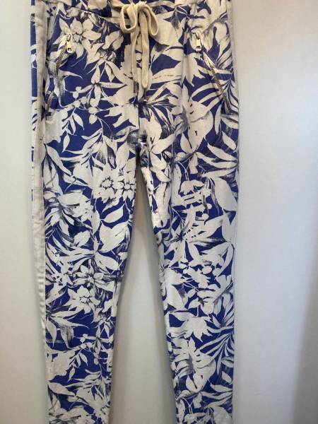 Billede af Cop. Luxe Pant Blue Flower Long