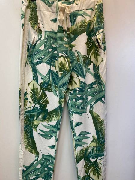Billede af Cop. Luxe Pant Green Flower Long 