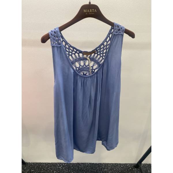 Billede af Marta Top Blue Rund Blonde