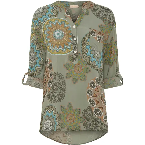 Billede af Marta Shirt Circle Military 8305