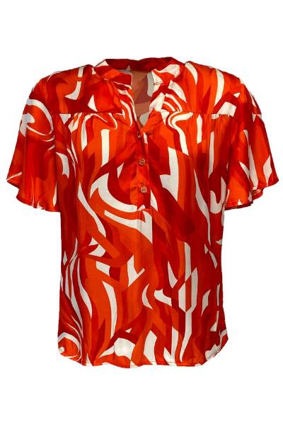 Billede af 2-Biz bluse tensus fiery red