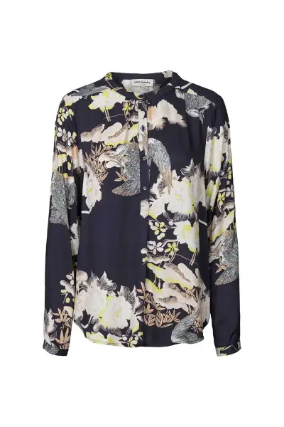 Billede af Lollys Laundry Singh Shirt Dark Nav