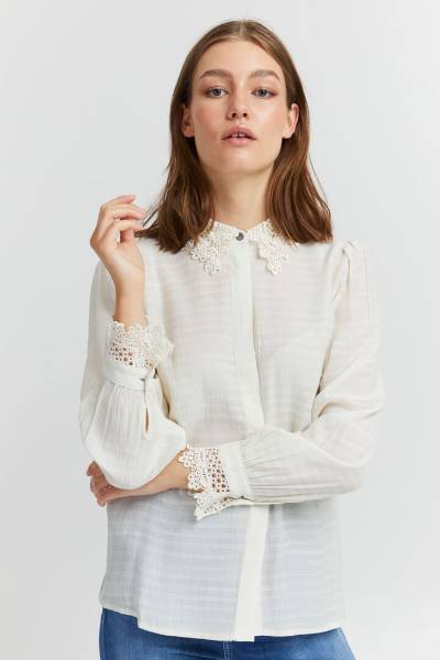Billede af Pulz Canny Shirt Cream 