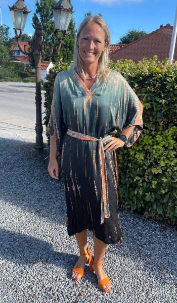 Billede af Asta N. Elvira Dress Multi Green