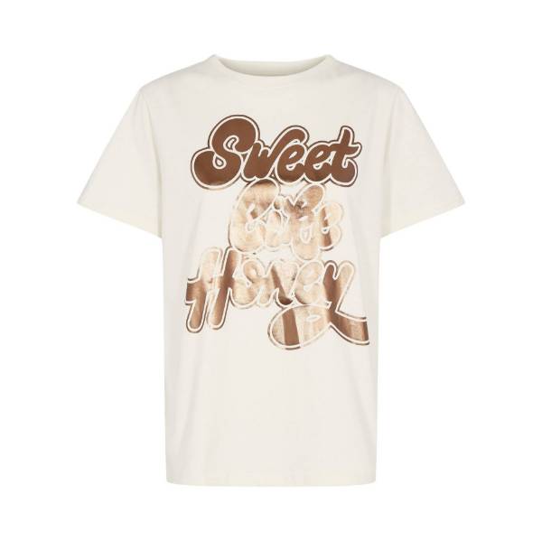 Billede af Sofie Schnnor Tee Creme Print 223364