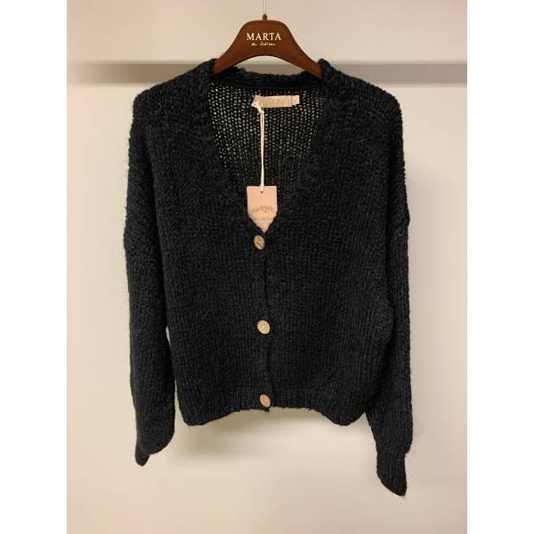 Billede af Marta Strik Cardigan Black 