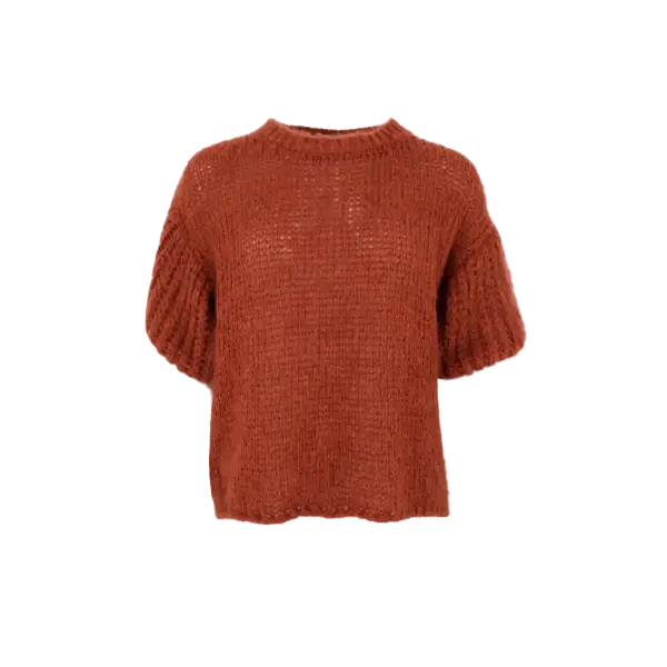 Billede af Black Colour Strik Casey Camel 