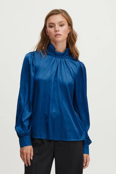 Billede af Pulz Dorota Blouse Blue 