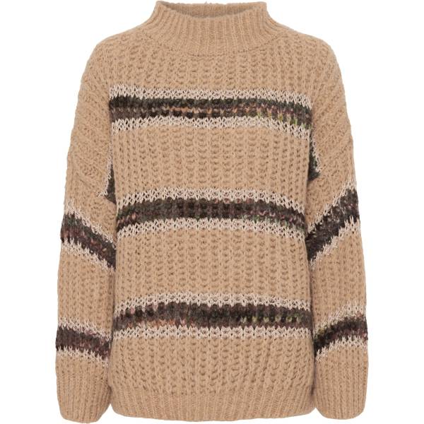 Billede af Marta Strik Beige Strib