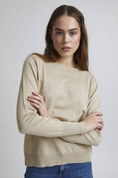 Billede af Pulz Sara Pullover Chinchilla 6033