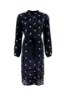 Billede af Black Colour Luna Mirror Dress Blk