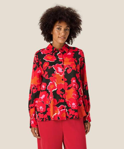 Billede af Masai Ingrida Shirt Red Flower