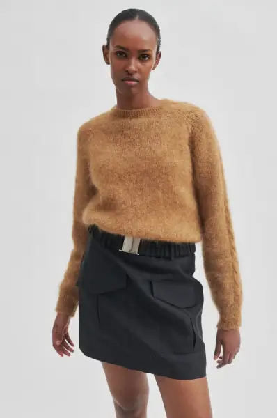 Billede af Second Female Knit Millana Brown